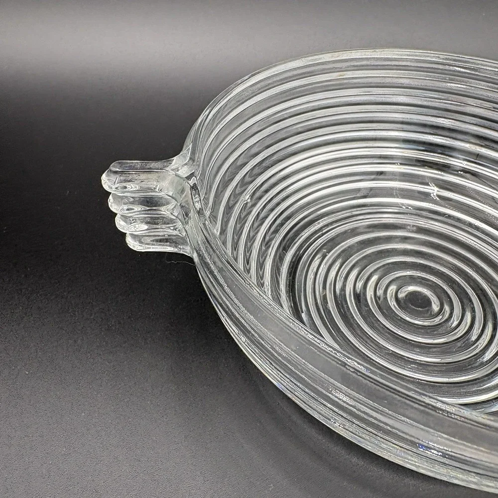 Vintage Anchor Hocking Ribbed Depression Glass 